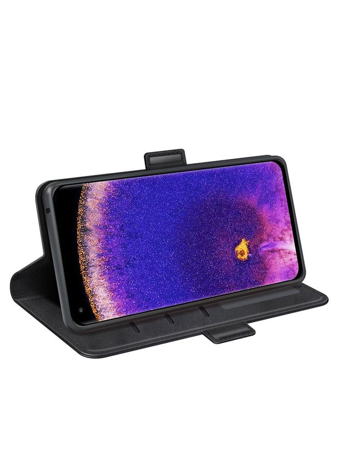 S-TOP Case For OPPO Find X5 Pro Dual-side Magnetic Buckle Leather Phone Case - Image 5