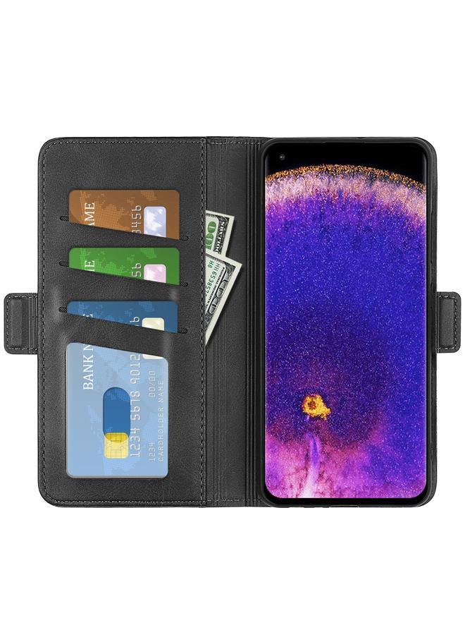 S-TOP Case For OPPO Find X5 Pro Dual-side Magnetic Buckle Leather Phone Case - Image 4