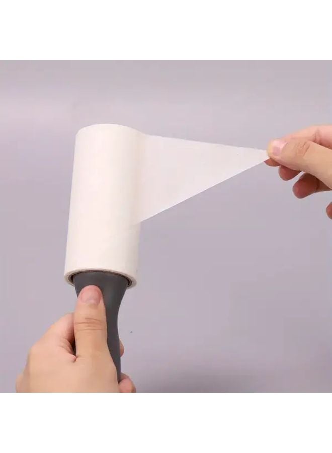 Replacement Roller 4 Rolls Adhesive Hair Remover Paper For Clothes Carpets Sofas - Image 3