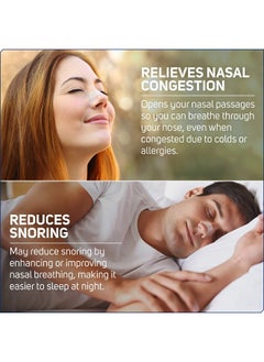 Clear Passage Nasal Strips Extra Strength, Clear, 26 ct | Works Instantly to Improve Sleep, Reduce Snoring, & Relieve Nasal Congestion Due to Colds & Allergies  - Image 5