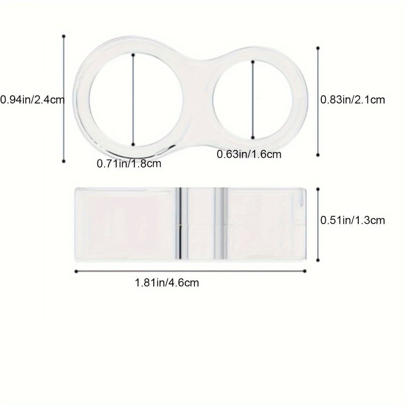 Set Of 3 White Door Stoppers Rubber Wall Protectors Shock Absorbing Silent Handle Bumpers For Home Office - Image 4