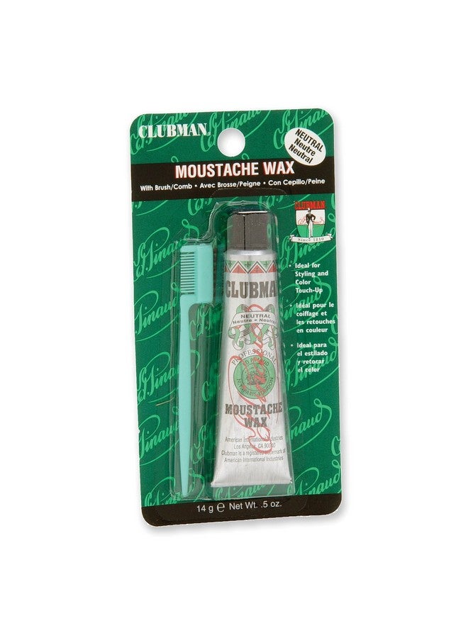 كلوب مان عبوة تعليق شمع الشارب من كلوبمان - محايد، 0.5 أونصة - Image 1