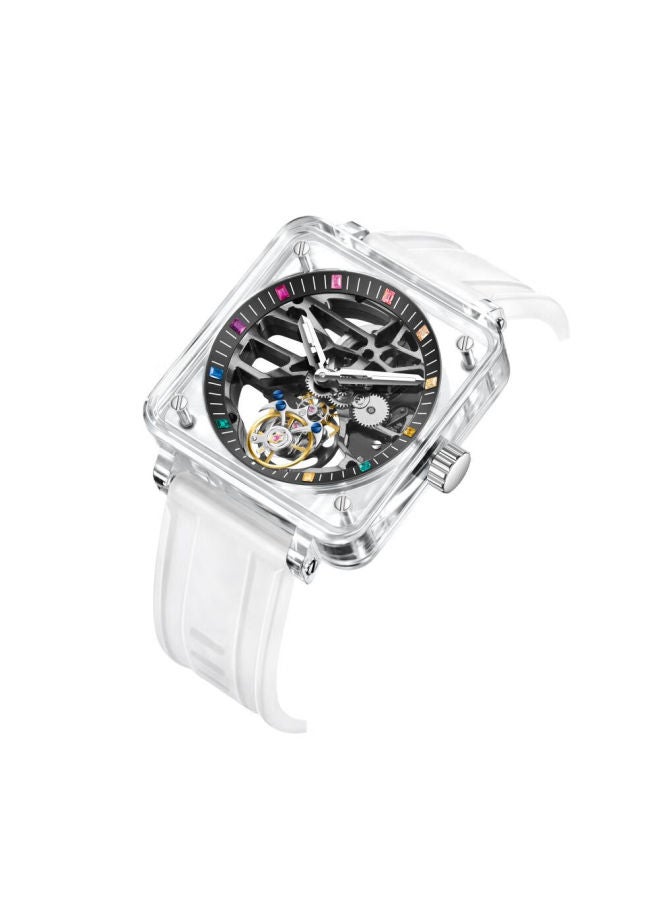 Aesop Tourbillon Skeleton Mechanical Men's Watch Fashion Waterproof Luminous Top Brand Luxury Wrisch Gift For Husband - Image 5