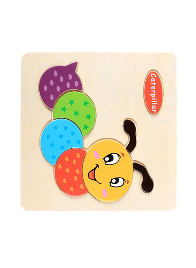 NIBEMINENT Colorful Wooden Puzzle Set 15x15x0.5cm  - Image 2