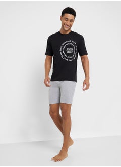 Seventy Five Nightwear T-Shirt & Shorts Sets  - Image 1