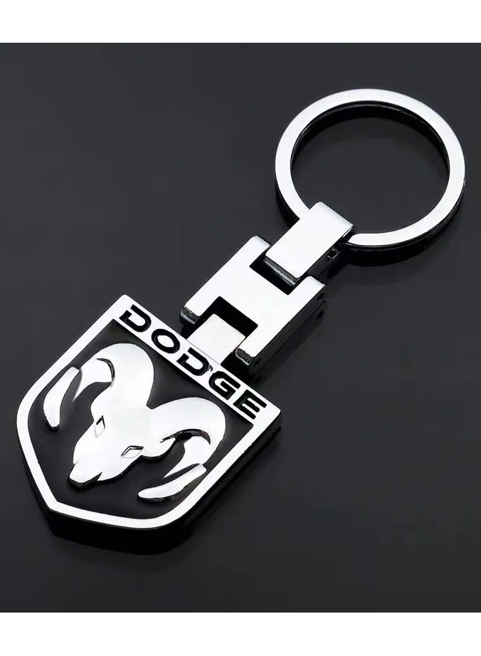 Zinc Alloy Metal 3D Logo Keychain - Image 2