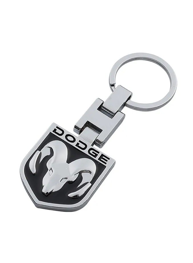 Zinc Alloy Metal 3D Logo Keychain - Image 1
