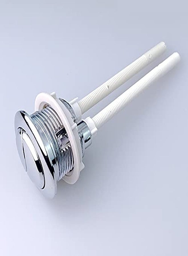 Quupy 3 Pcs 38mm Dual Push Flushing Toilet Button, Replaced Tank Button with Thread Diameter,for Water Valve - Image 5