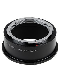 Pro Lens Mount Adapter - Compatible with Miranda (MIR) SLR Lenses to Nikon Z-Mount Mirrorless Cameras - pzsku/Z7A07448E1487A494642AZ/45/_/1692325632/86c4df3c-d462-4fb9-8032-2d0033c06677