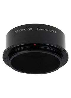 Pro Lens Mount Adapter - Compatible with Miranda (MIR) SLR Lenses to Nikon Z-Mount Mirrorless Cameras - pzsku/Z7A07448E1487A494642AZ/45/_/1692325632/fd61e767-53b9-4186-9378-bb381e9f529f