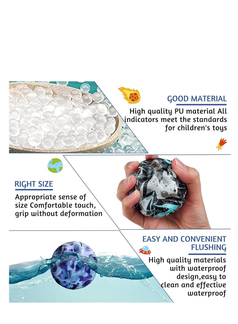 ARGT 4 Pack Moon Bounce Ball – Super High Jump Galaxy Bouncy Ball for Kids, Unique Pop Sound, Improves Hand-Eye Coordination – Easter Gift, Indoor & Outdoor Play for Boys & Girls Age 3 4 5 6 7 - Image 5