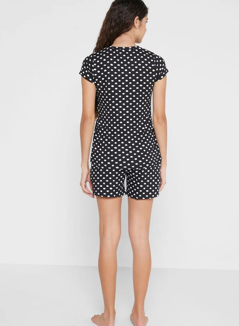 Sweet Dreams Printed Shirt & Pyjama Set