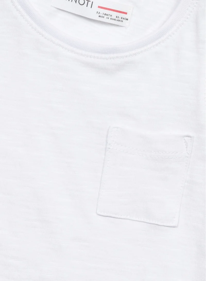 MINOTI Kids Sleeveless Tank Top with Chest Pocket