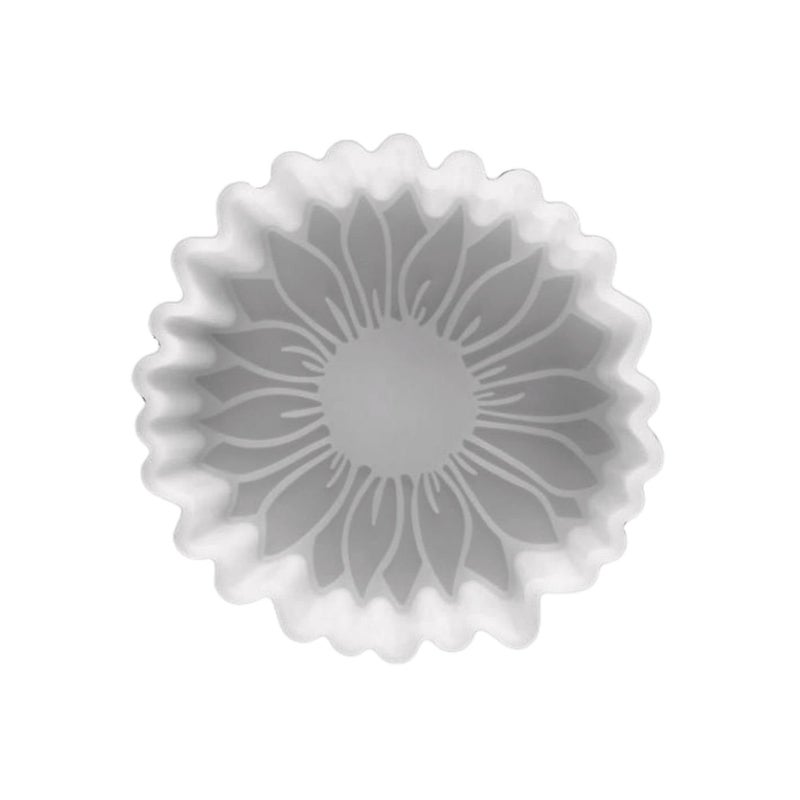 Small Sunflower Silicone Mold  Size 4 Wide x 4 Long x 08 Deep  Small Sunflower Design for Freshie Soap Resin Candles