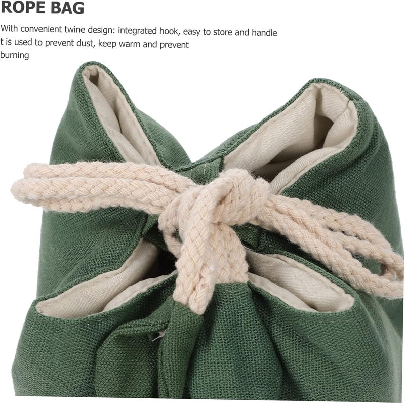 Travel Teaware Bag Wear-resistant Teacup Storage Pouch for Easy Carrying Practical Travel Tea Set Holder for Afternoon Tea The Go - Image 2