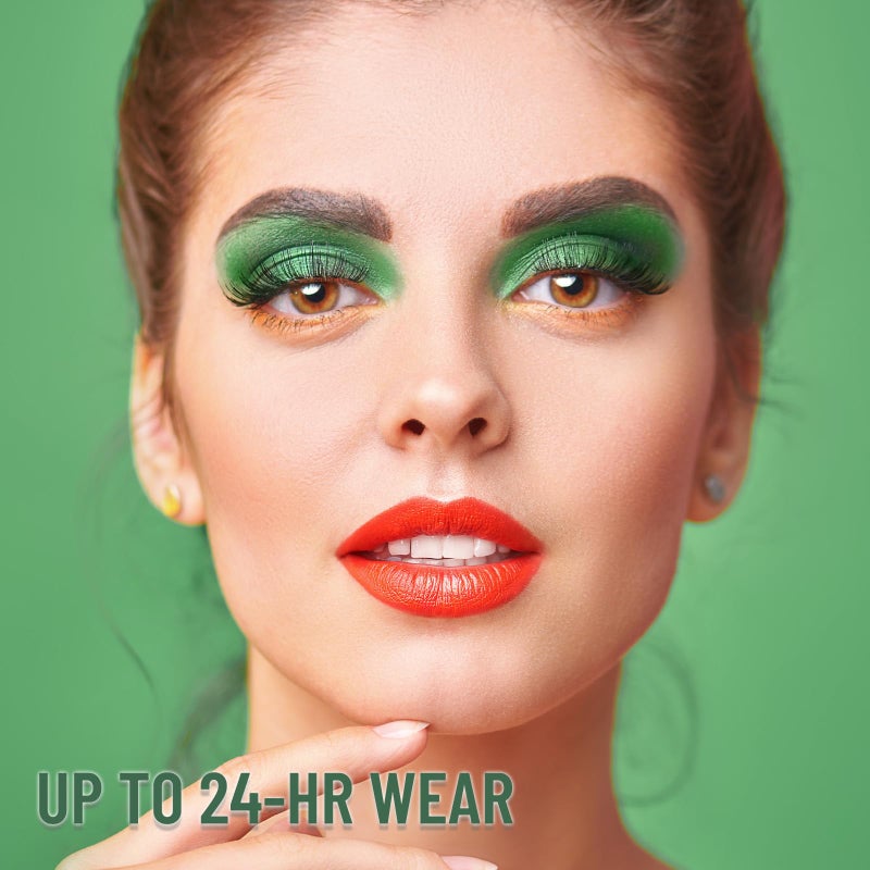 UCANBE Green Single Eyeshadow Palette, Highly Pigmented Matte Eye Shadow Powder, Professional Long-Lasting Waterproof Makeup Palette - Image 4