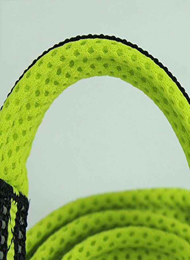 La La Pet Creation Core Reflective Dog Leash Durable Padded Pet Leash Strap for Puppy Pet Leash Rope, Green 6.5Ft Long 1" Wide - Image 5
