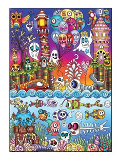 Creative Haven Haunted! Coloring Book: A World of Creepy and Cute  - Image 2