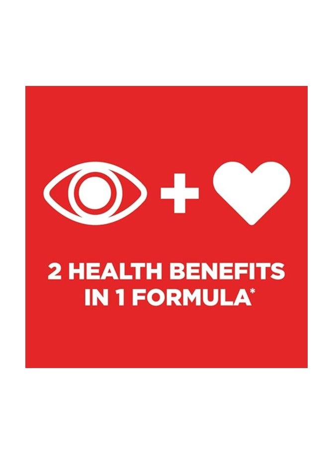 Bausch + Lomb PreserVision Eye Vitamin Supplement with CoQ10 for Heart Health, Lutein, Zeaxanthin, Vitamin C & E, Zinc, and Copper, 100 Softgels by Bausch + Lomb - Image 3