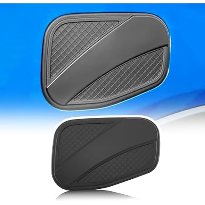 rayihni Fuel Tank Cap for Ford Ranger 20232025 for ford ranger T9 Wildtrak Platinum XL XLT Oil Filler Cover Petrol Gas Tank Protection Cover Ranger Accessories Matte Black - Image 1