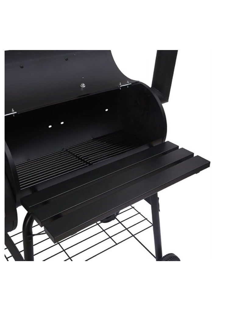Cool Baby Large Barrel Double Barbecue Grill Large Barbecue Grill Black - Image 3