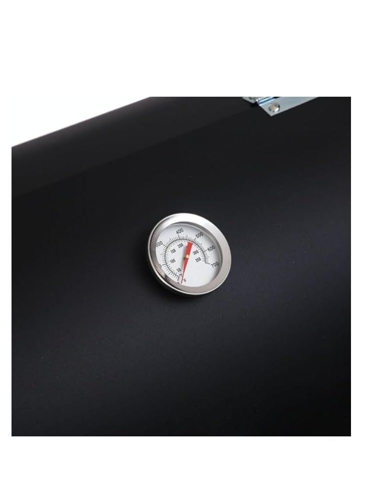 Cool Baby Large Barrel Double Barbecue Grill Large Barbecue Grill Black - Image 5