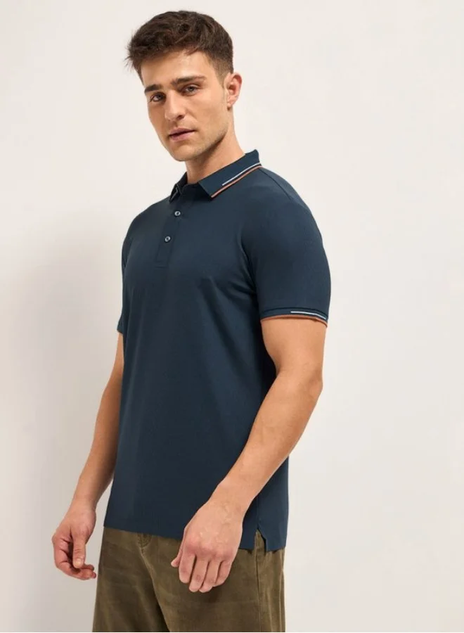THE BEAR HOUSE Men's Polo Shirt for Casual & Semi-Formal Wear | Classic Collar Neck T-Shirt | Comfortable, Stylish & Versatile for Office, Travel, Outings & Everyday Use