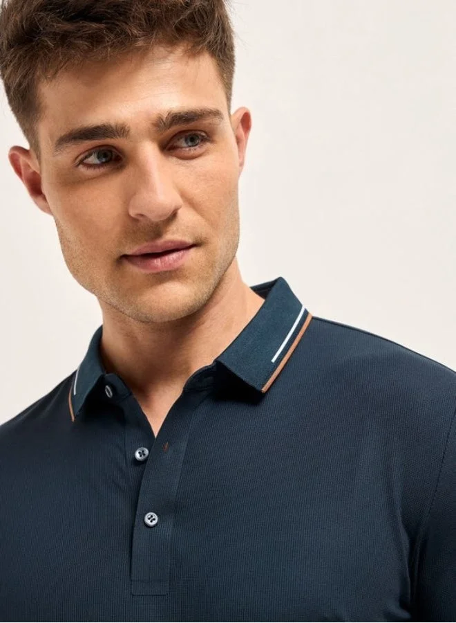 THE BEAR HOUSE  Men's Polo Shirt for Casual & Semi-Formal Wear | Classic Collar Neck T-Shirt | Comfortable, Stylish & Versatile for Office, Travel, Outings & Everyday Use for Men | Best Price UAE