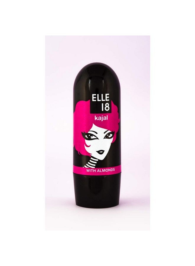 Elle 18 قلم كحل كاجال أسود من Elle 8، 3 مل [لمسة نهائية غير لامعة] - Image 3