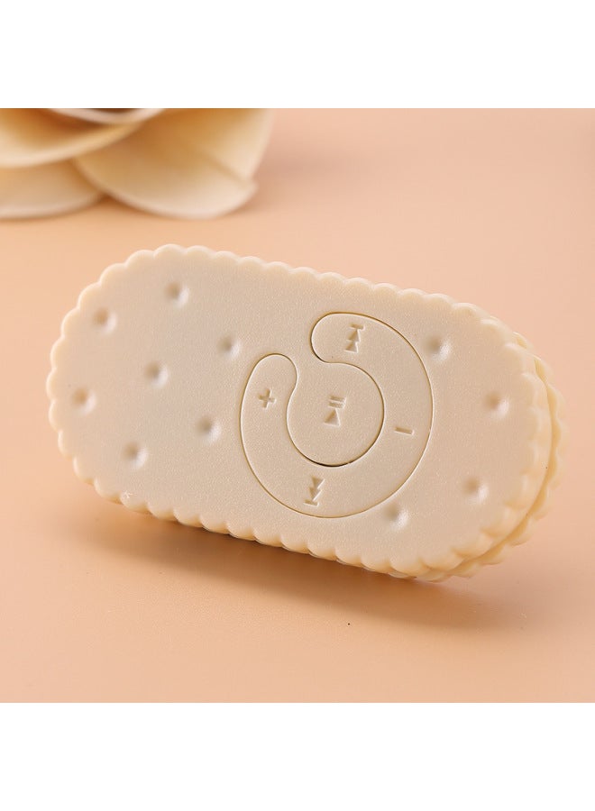 Hot Sale With Memory Card Boxed Student Mini Clip Sports Card MP3 Cookies Cartoon Song MP3-Body Color:Cheese-Memory Capacity:Host + 8G (with Card) + PackaGinG Box, CharGinG Cable, Headphones - Image 1