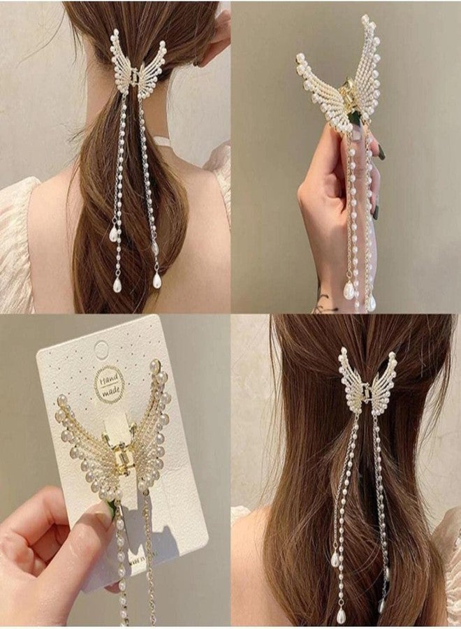 MYSELF Butterfly Hair Clip - Hair Clips For Women, Hair Clips For Girls, Claw Clip For Women And Girl (1 Hair Clip),Multi - Image 3