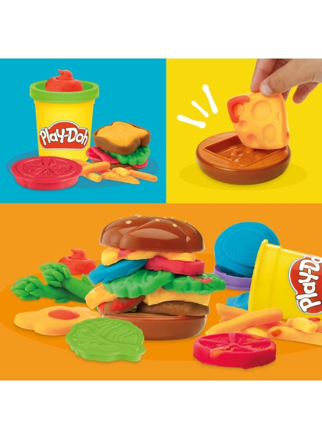 Play-Doh Grill Fun Playset with Dough Cans - Arts & Crafts for Kids 3+ - Image 3