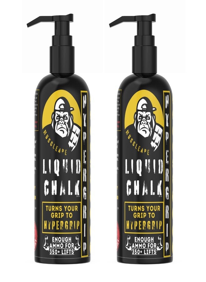 Muscleape Liquid Chalk 1000Ml for Superior Dry Grip. Chalk Liquid for Weightlifting, Powerlifting, Gymnastiics, Calisthenics,Crossfit and Other Sports. Sufficient for1000+ Lifts. - Image 1