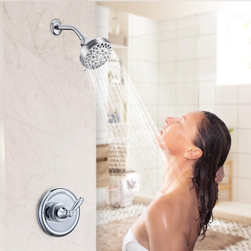 Ahenbal Replacement for Moen T2151 Brantford Posi-Temp Valve Trim Kit, Pressure Balancing Tub and Shower Lever Handleï¼ŒChrome - Image 4