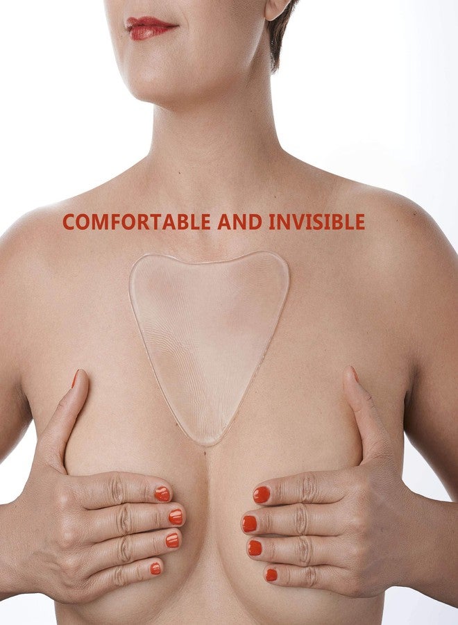 DoSensePro Reusable Silicone Chest Wrinkle Patches - Set of 2 Decollete Pads to Prevent Cleavage & Side-Sleep Lines - Image 5
