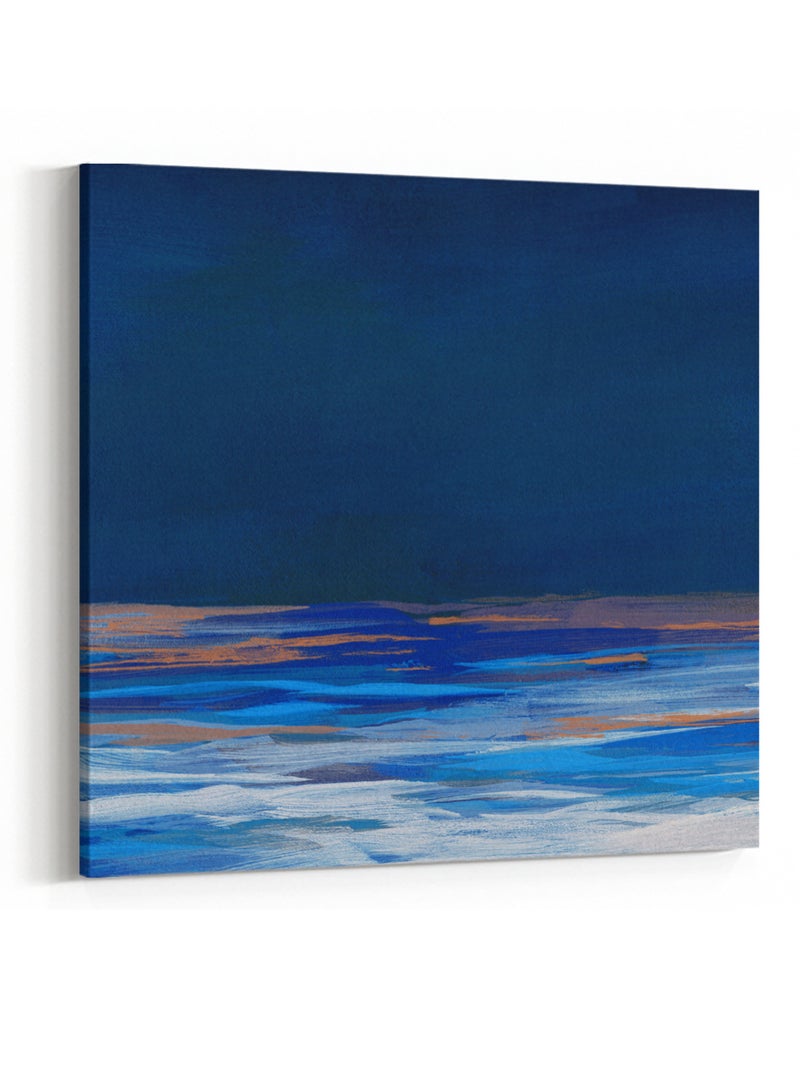 لوحة كانفاس على إطار خشبي بتصميم نمط فني - Image 4