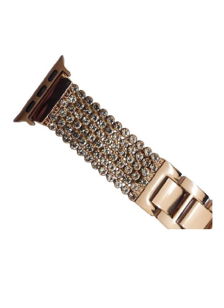Generic - Stylish Replacement Band Strap For Apple Watch 38/40/41mm rose gold - Image 1
