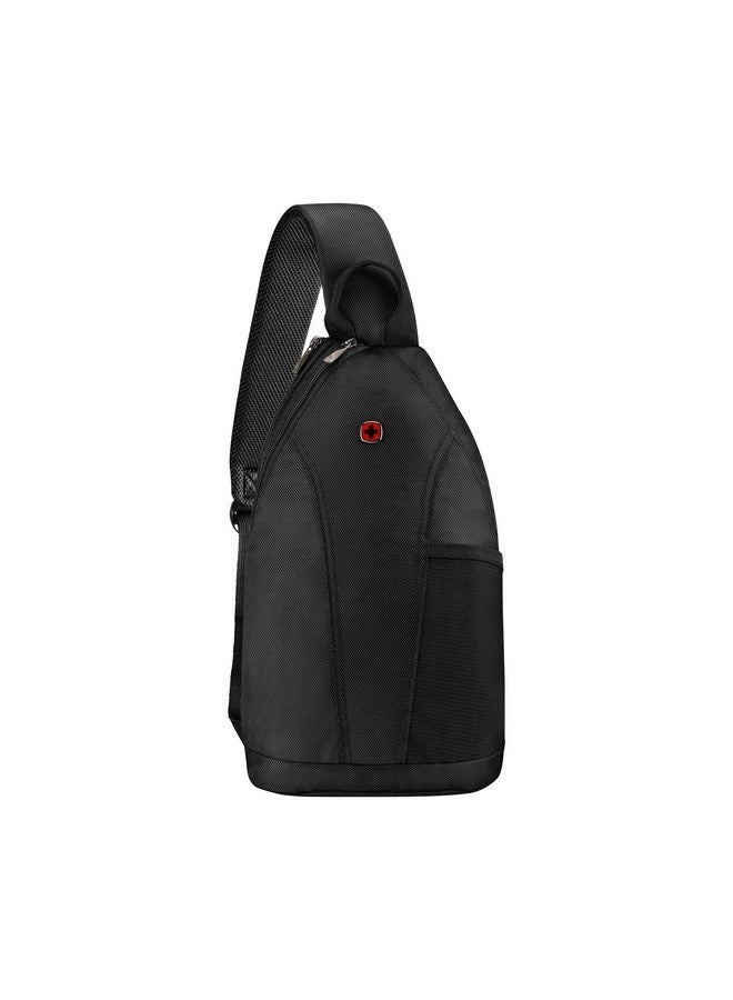 Wenger حقيبة ونجير، بي سي فن، أحادية الحمالة، سوداء، تصميم سويسري - مزيج من الأناقة والوظيفة، 612275 - Image 1