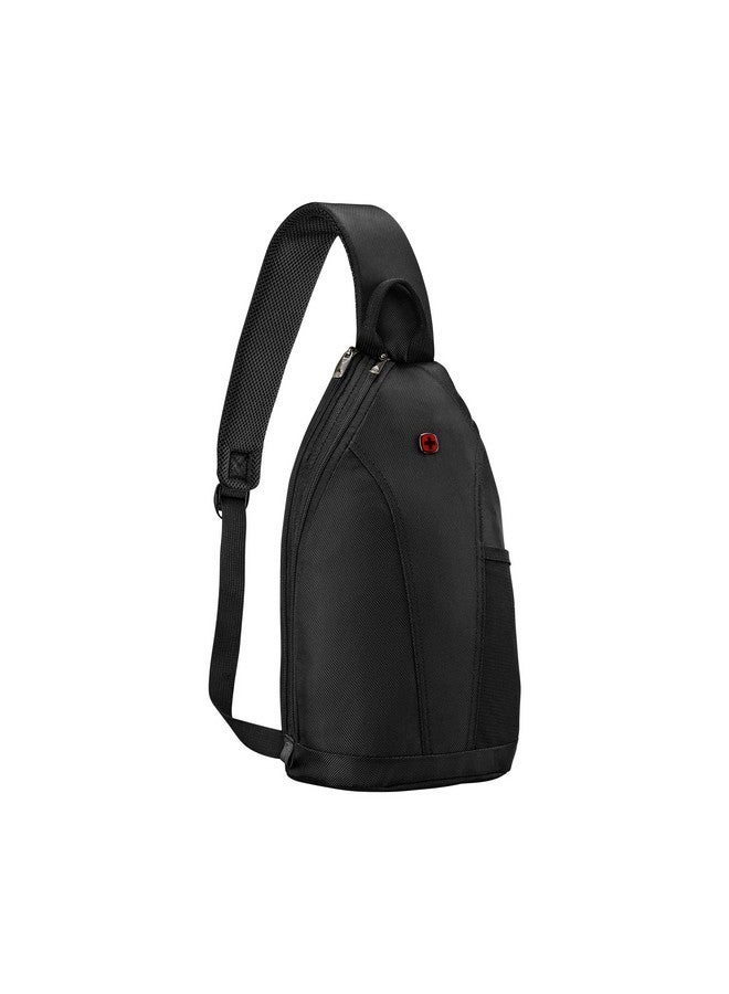 Wenger حقيبة ونجير، بي سي فن، أحادية الحمالة، سوداء، تصميم سويسري - مزيج من الأناقة والوظيفة، 612275 - Image 2