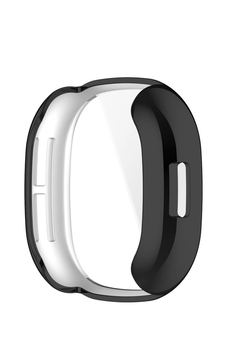 Case Compatible with Fitbit Ace LTE TPU Soft Silicone/ All-Inclusive Protection/ Watch Cover Compatible with Fitbit Ace LTE (Black) - Image 4