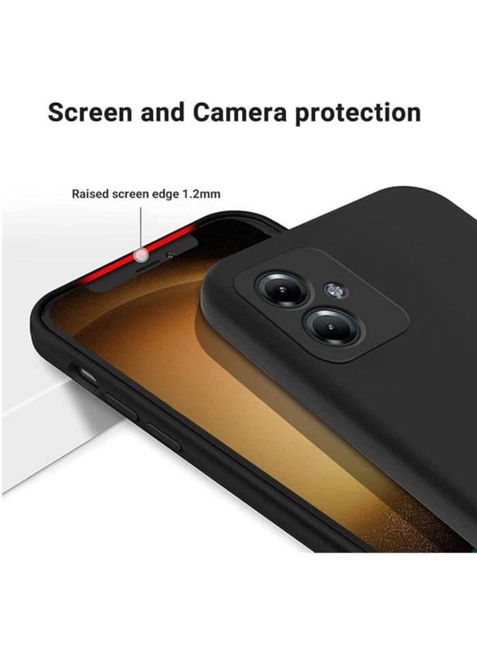 عام حافظة الهاتف لهاتف Motorola G54 5G، حافظة هاتف Moto G54 5G، حافظة هاتف سيليكون سائل نحيفة بتغطية كاملة وناعمة، متوافقة مع Motorola Moto G54 5G - Image 2