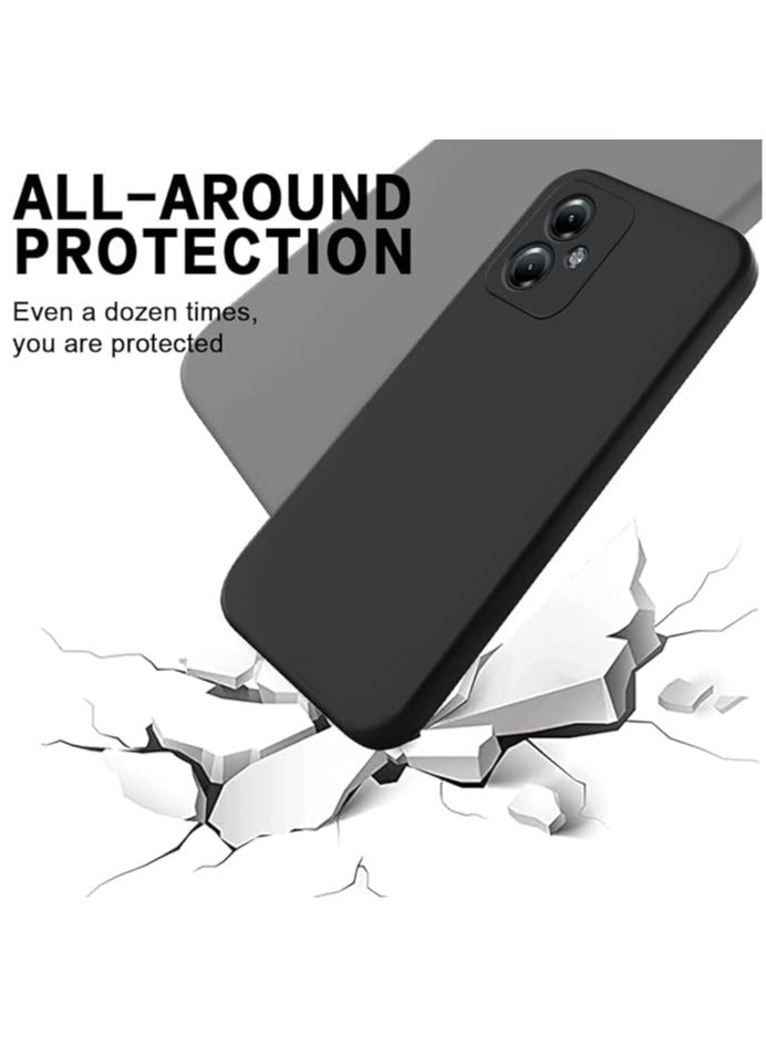 عام حافظة الهاتف لهاتف Motorola G54 5G، حافظة هاتف Moto G54 5G، حافظة هاتف سيليكون سائل نحيفة بتغطية كاملة وناعمة، متوافقة مع Motorola Moto G54 5G - Image 3