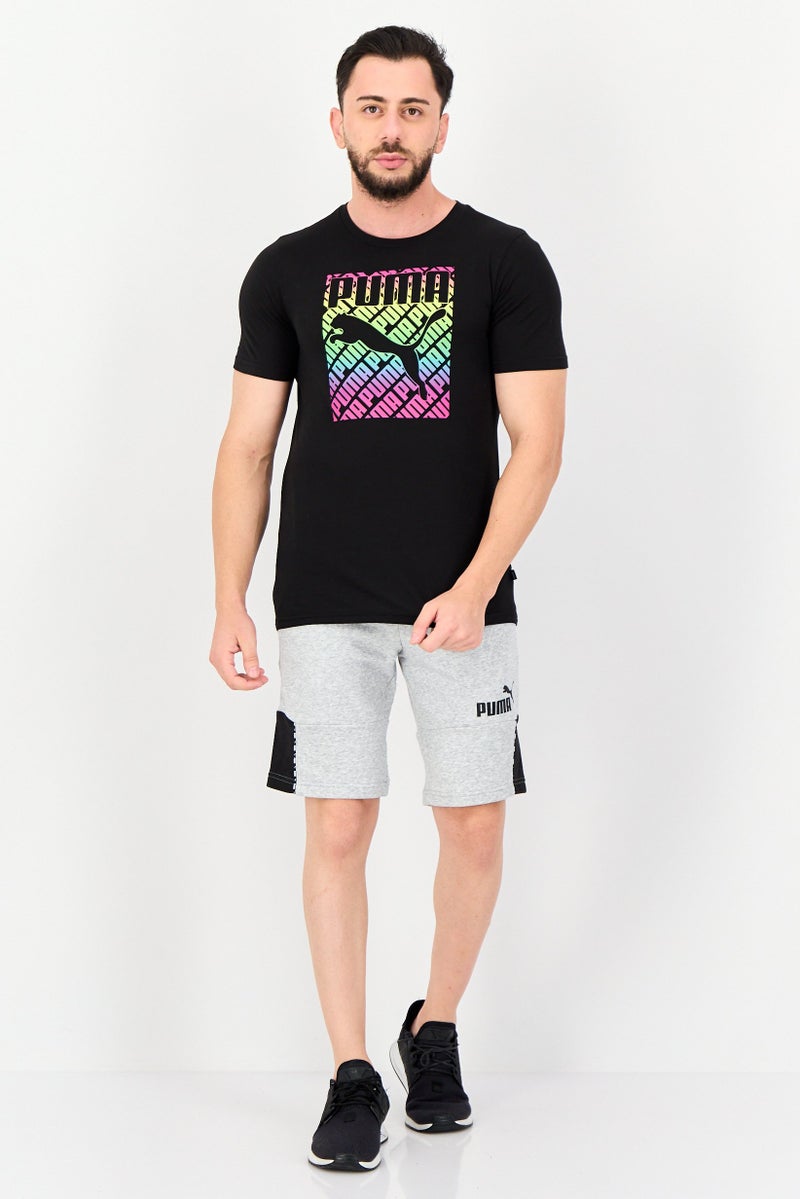 PUMA Men Regular Fit Short Sleeve Outdoor T-Shirt, Black - Image 4