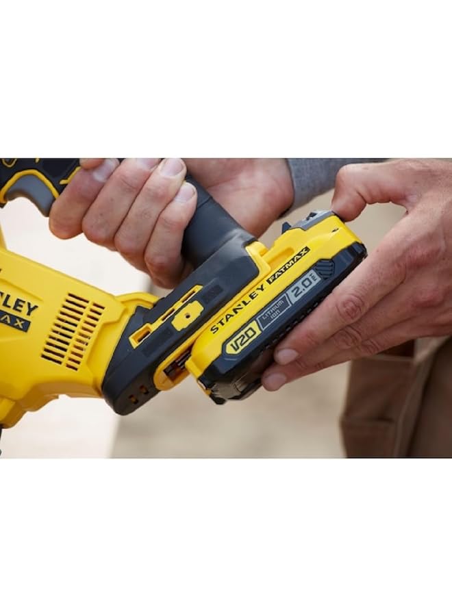 Stanley 18V 0 2500Spm Fatmax V20 Cordless Jigsaw Yellow And Black Sfmcs600D1K Gb - Image 5