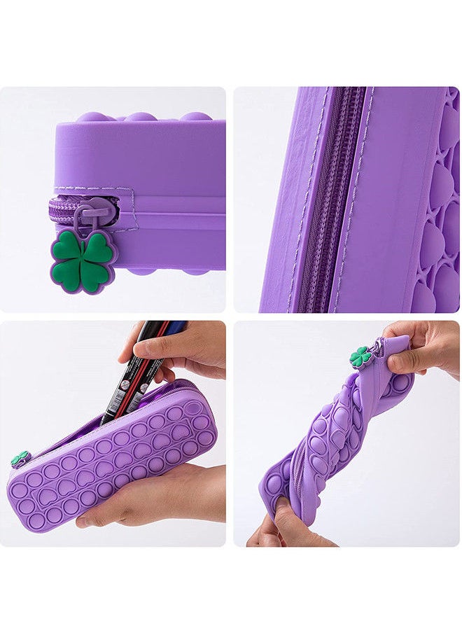 ISank Popper Fidget Pencil Case Pencil Pouch Pencil Box Simple Stationery Bag Cosmetic bag  - Image 2