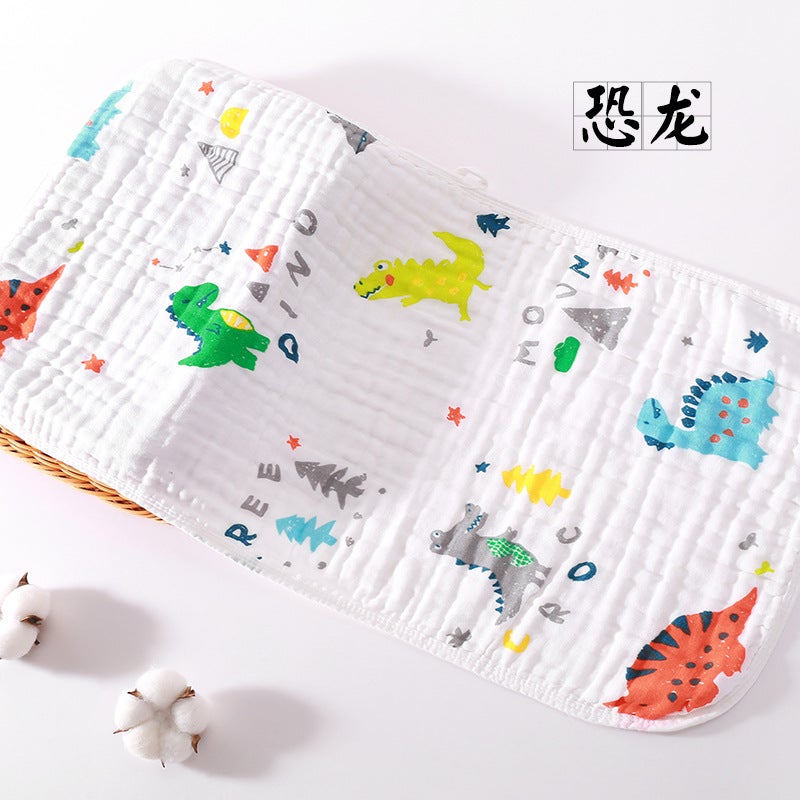 6-Layer Gauze Baby Bath Towel, Pure Cotton, Super Soft, Breathable, Lint-Free, Animal  Print