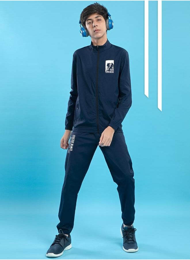 Technosport SOLID 2-WAY STRETCH JACKET by Styli  - Image 2