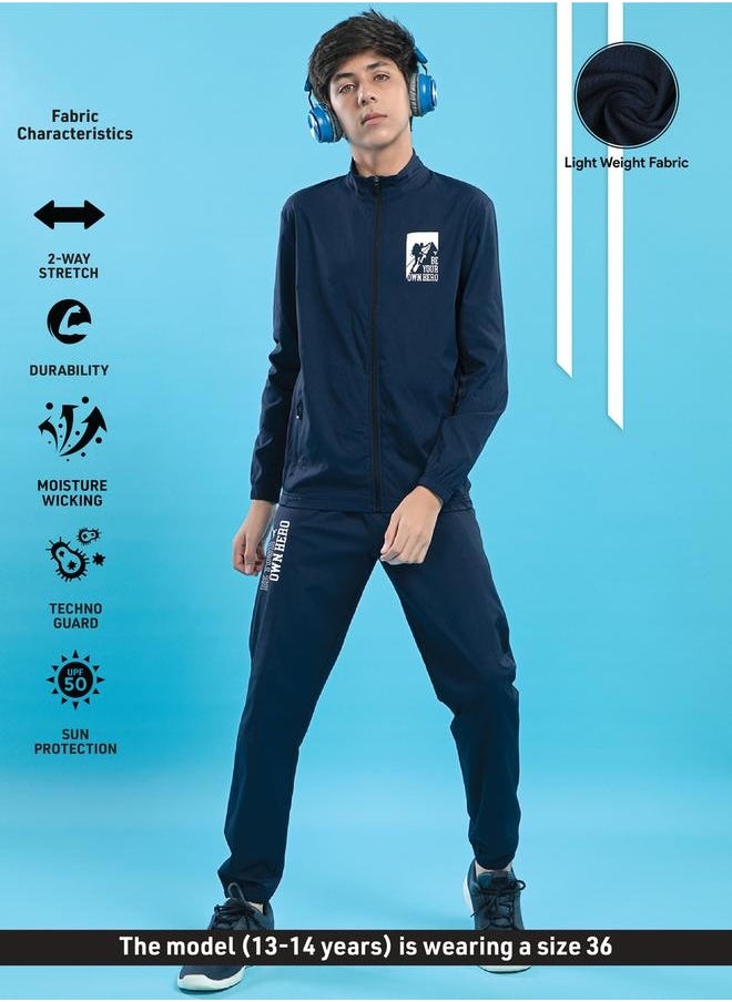 Technosport SOLID 2-WAY STRETCH JACKET by Styli  - Image 3