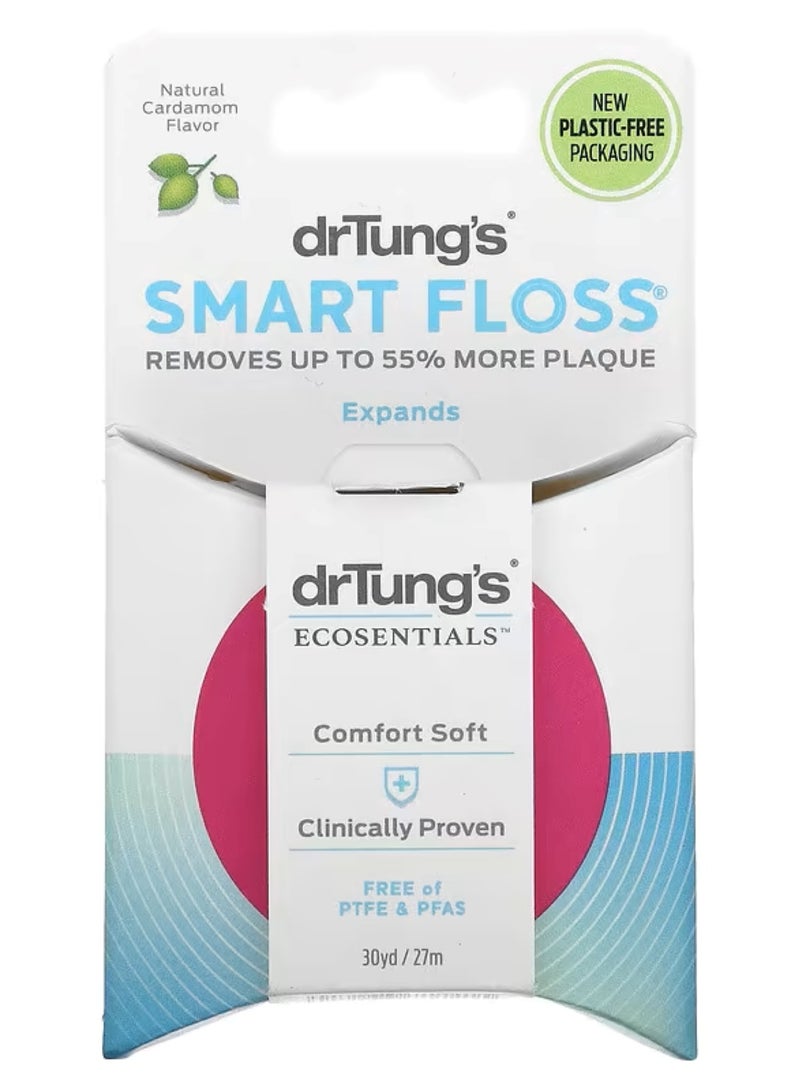 Dr. Tang's Smart Floss, Natural Cardamom Flavor, 30 Yards (27 m)