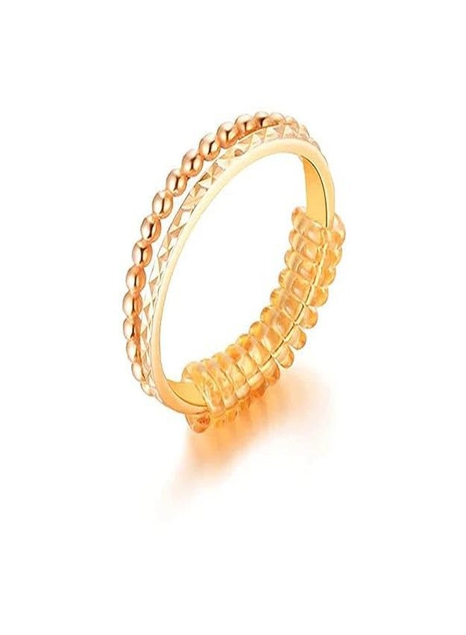 GLENOXZONE Invisible Ring Size Adjuster, Set of 8, Ring Sizer Resizer Fit for Wide Loose Rings, Transparent Silicone, Unisex - Image 4